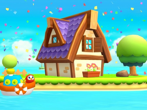 Shapes Builder - Educational tangram puzzle game for preschool children by Play Toddlers (Free Version) screenshot