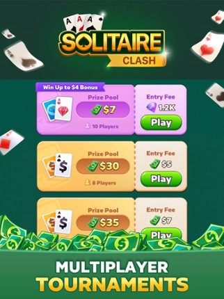 Solitaire Clash: Win Real Cash screenshot
