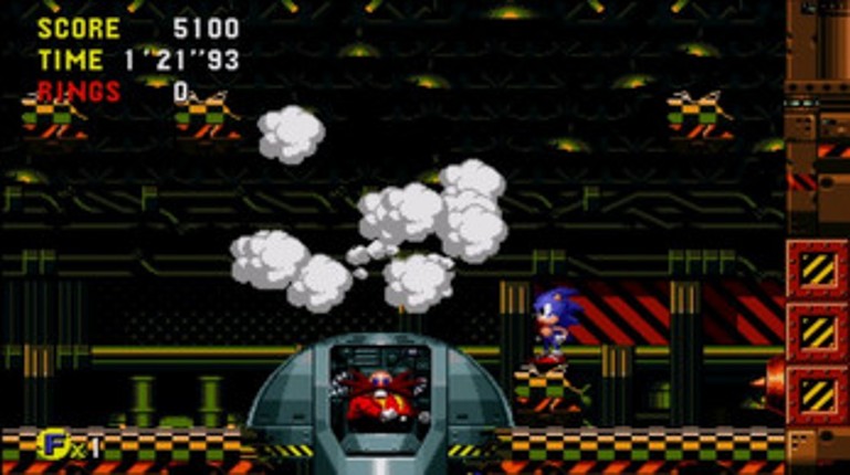 sonic cd 2011 pc version screenshot