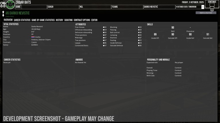 Statto Complete Basketball screenshot