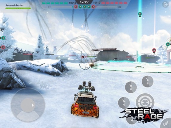 Steel Rage: Mech Cars PvP War screenshot