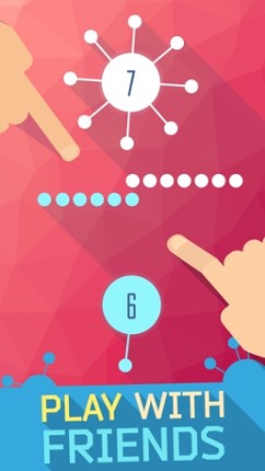 1200: Double Hit - Two Color Dots Addictive Puzzle screenshot