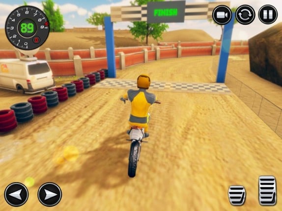 Dirt Bike Rider Stunt Games 3D Image