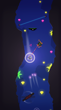 Cave FRVR - Spaceship Landing screenshot