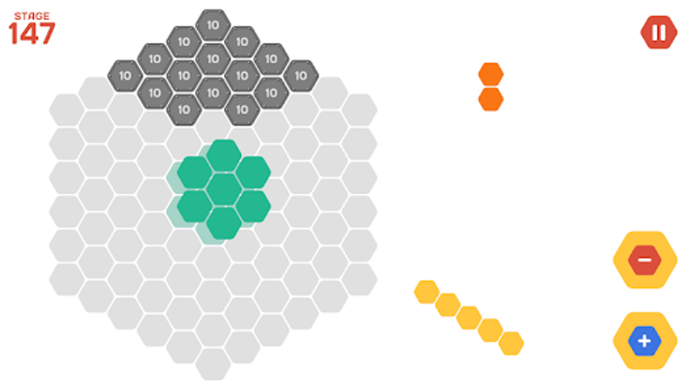 Hexa Block King screenshot