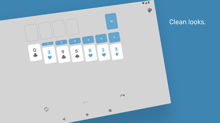 Solitaire - The Clean One screenshot