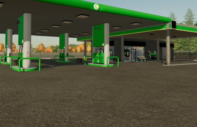 BP Gas Station Image