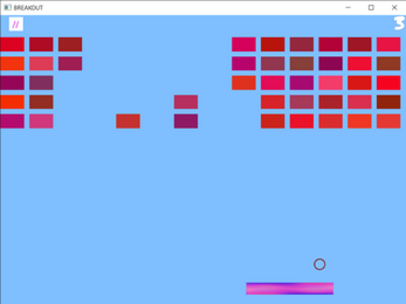 Breakout screenshot