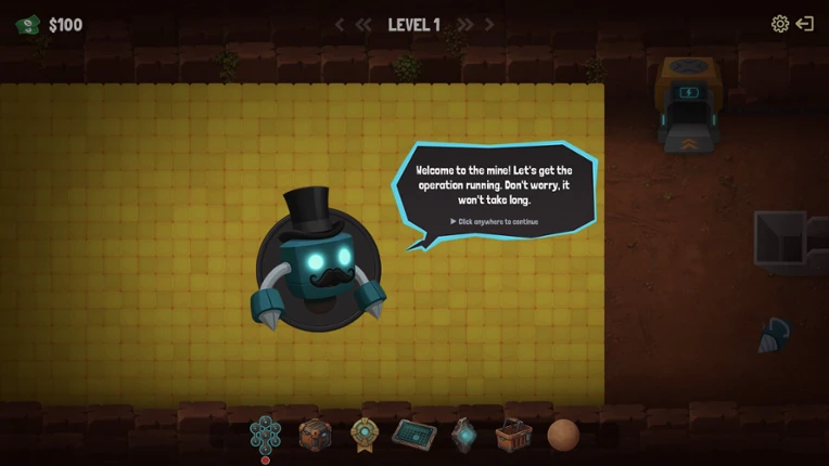 Idle Digger Bots Deluxe screenshot