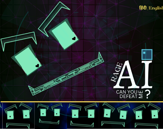 Impossible battle: Rage AI Image