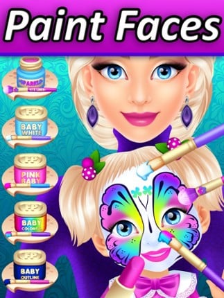Mommys Face Paint & Makeup Salon - Baby Spa Dressup Story screenshot