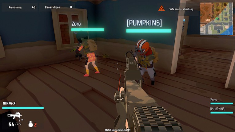 Polygon Bit Battle Royale screenshot