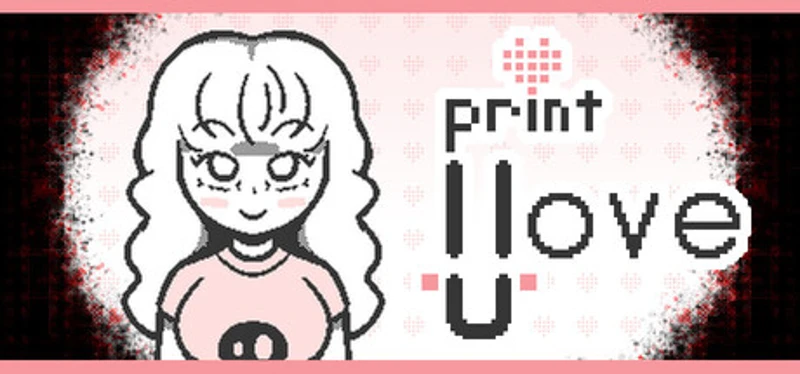 Print I Love U Image