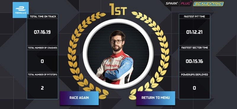 Scalextric SparkPlug Formula E screenshot