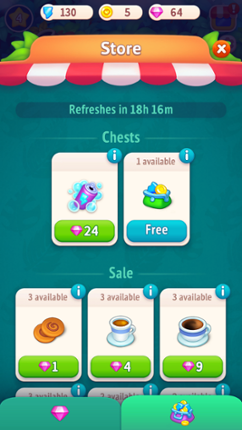 Secrets of Paradise: Merge screenshot