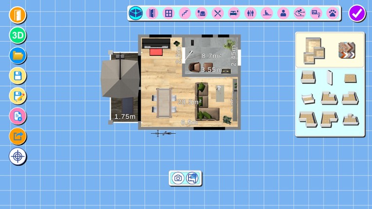 smart3Dplanner2 | 3D Floor Plan & Interior Design screenshot