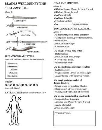 SWORDS AND SHADES screenshot