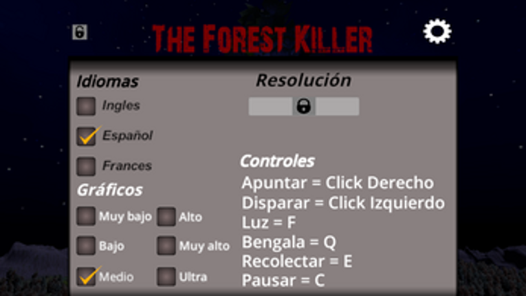 The Forest Killer Image