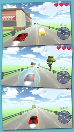 Turbo Cars 3D - Dodge Game of Avoid Car Obstacles screenshot