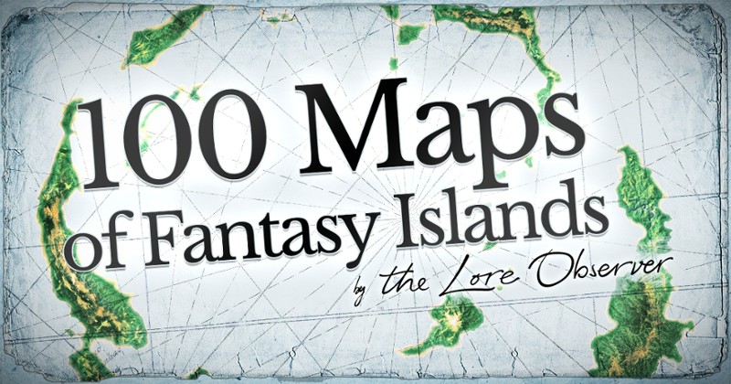 100 Maps of Fantasy Islands Game Cover
