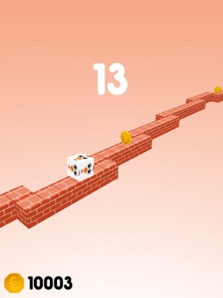 Animals Path - tap and flips cube to change lane screenshot