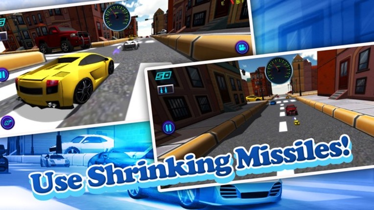 Cartoon Car 3D Real Extreme Traffic Racing Rivals Simulator Game screenshot