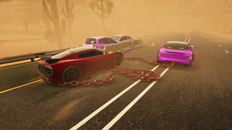 Chained Cars screenshot