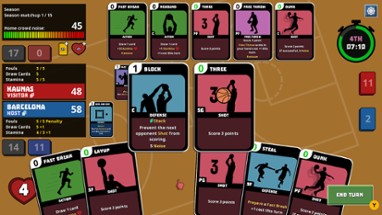 Clutchtime: Basketball Deckbuilder Image