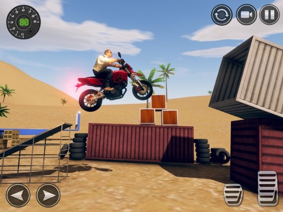 Dirt Bike Rider Stunt Games 3D screenshot