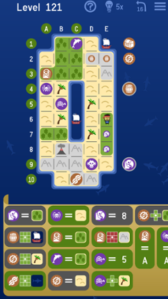 Einstein Riddle Island Puzzle Image