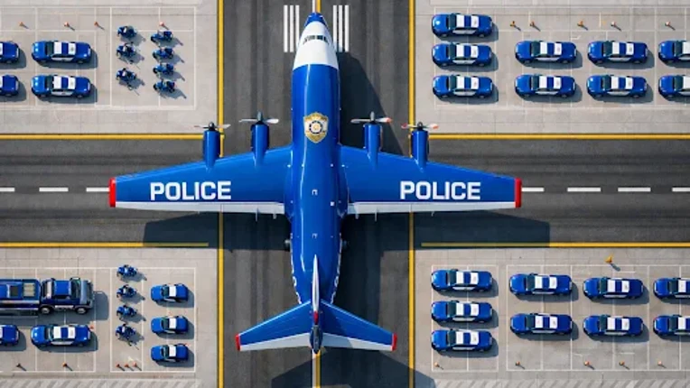 US Police Car Transport Truck screenshot