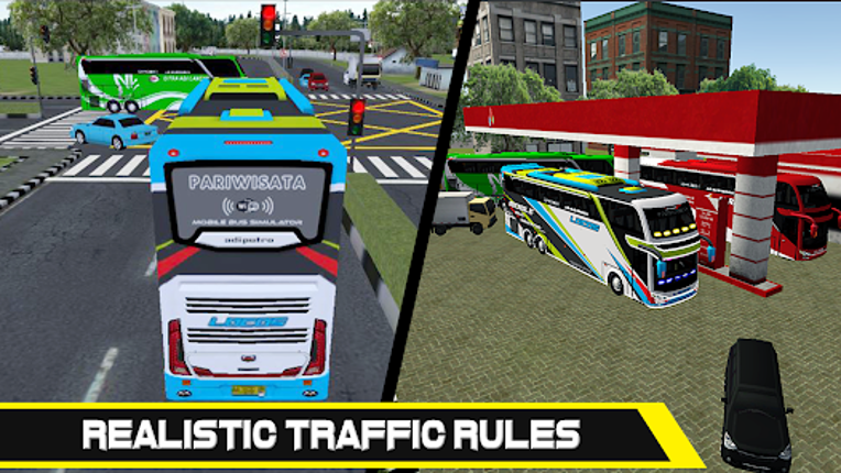 Mobile Bus Simulator screenshot