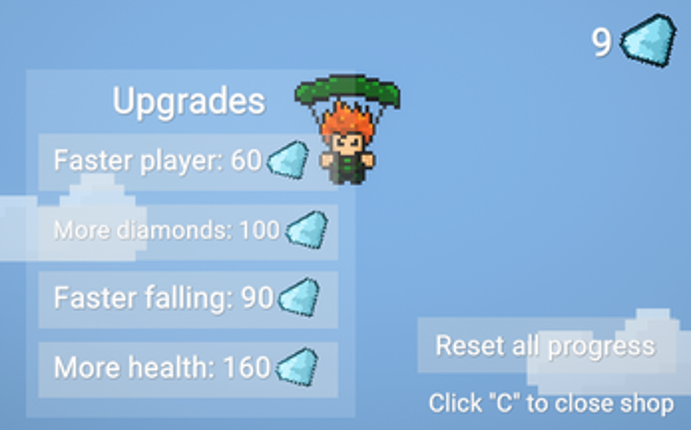 Cute Parachute screenshot