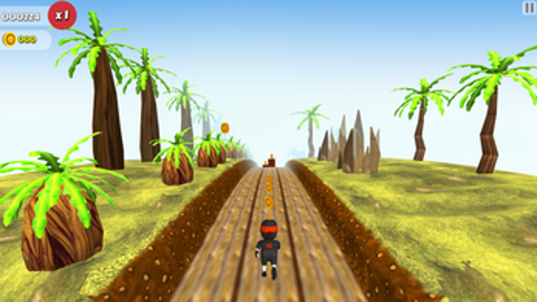 Nano Ninja Run screenshot