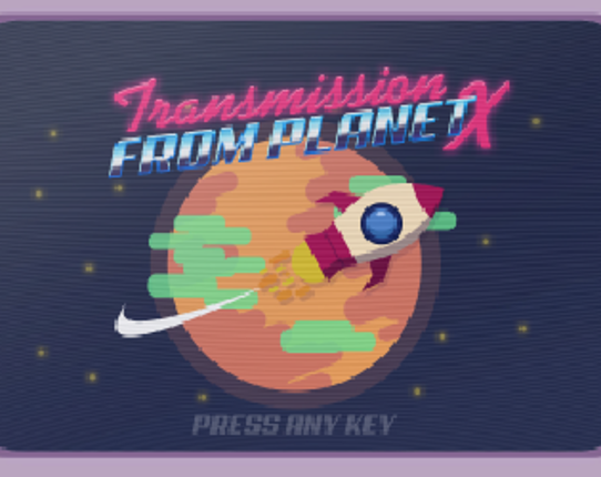 Transmission From Planet X Game Cover