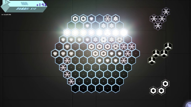 Glowing Hexagon screenshot