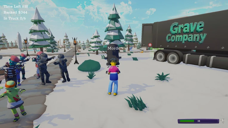 Grave Company screenshot