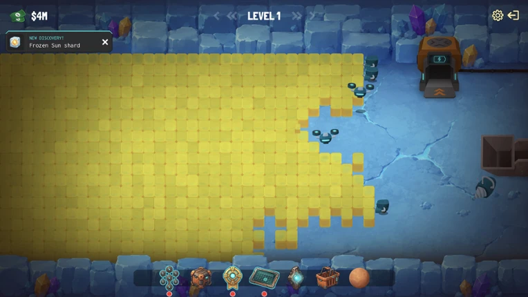Idle Digger Bots Deluxe screenshot