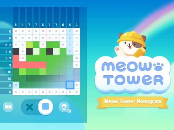 Meow Tower - Nonogram Puzzle screenshot