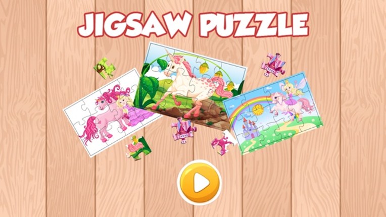 My Pony Princess Jigsaw Puzzles Games For Kids screenshot
