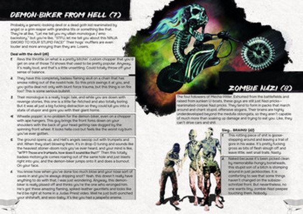 NINJA BORG Core Rules screenshot