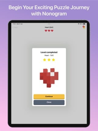 Nonogram — Logic Cross Puzzle screenshot