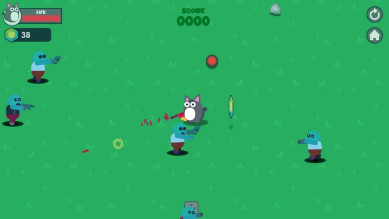 Pet Hero vs Zombie screenshot