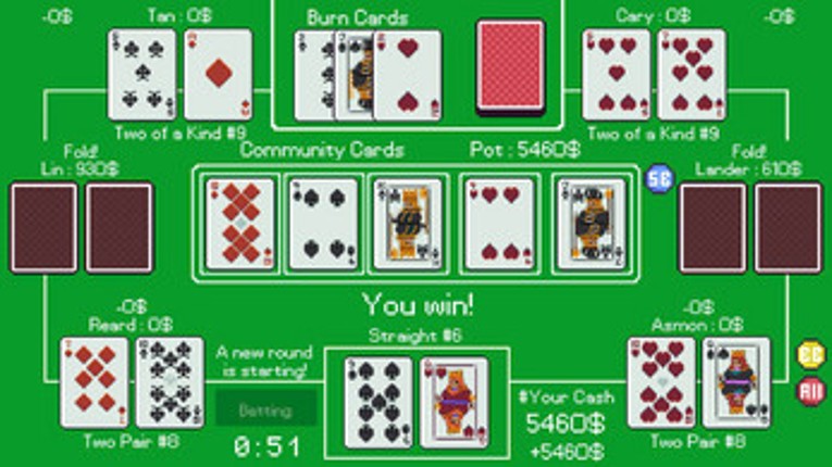 Pocket Poker - Poker Texas hold 'em screenshot