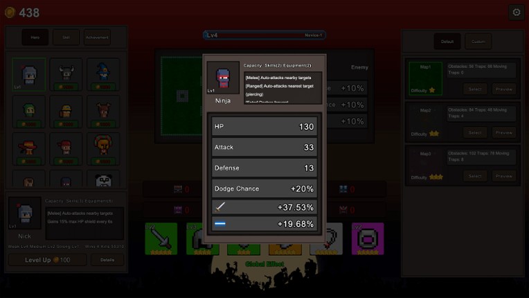 Secret Heroes-Survivor Roguelike screenshot