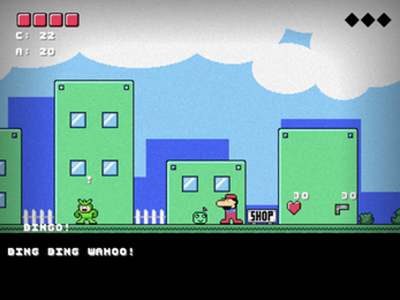 Slime Gal in Retro World screenshot