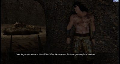 The Barbarian And The Subterranean Caves Image