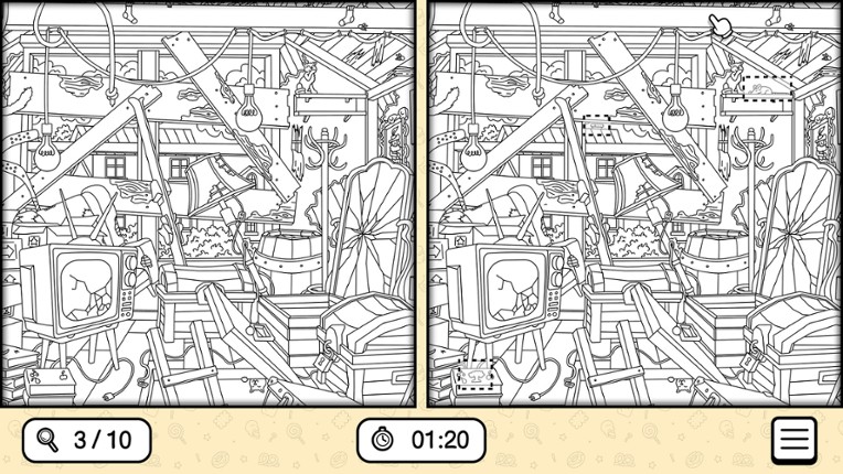 There's No Differences: Monsters screenshot