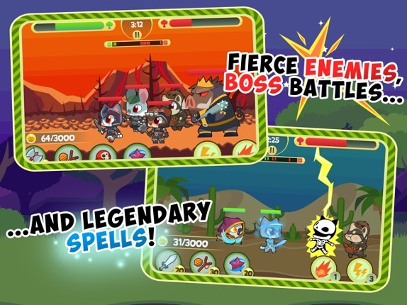 Tree Fortress 2 - Defense of the Kingdom Tower with Pet Warriors screenshot