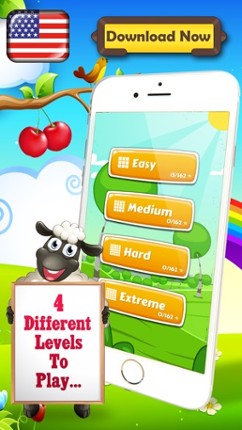 15 Puzzle Sheep Free Classic Sliding Tiles game! - Hard Version screenshot